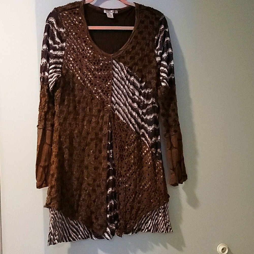 Alberto Makali Multi Pattern Top